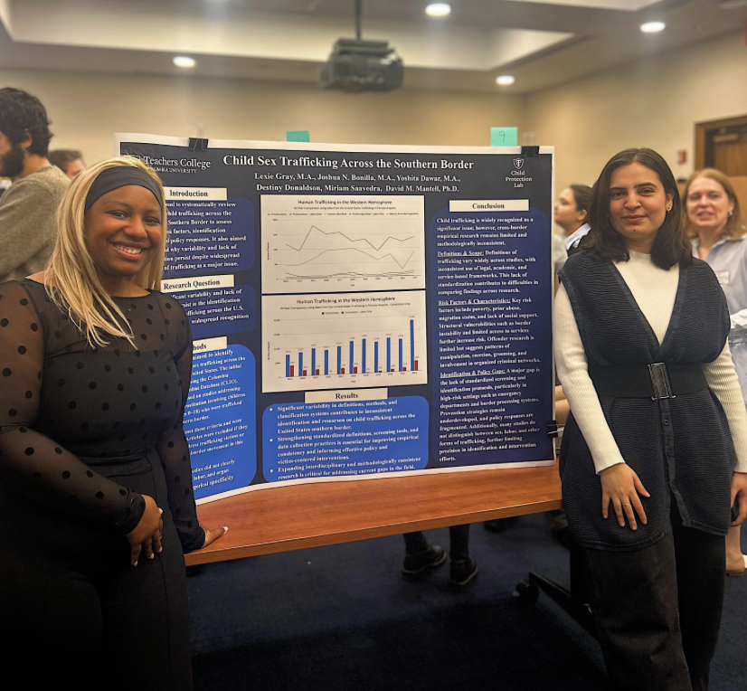 students presenting